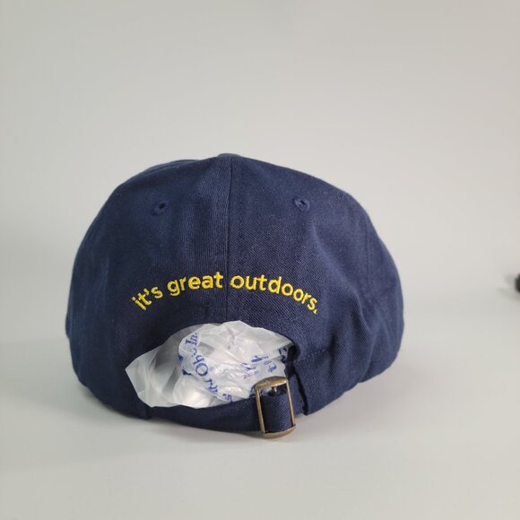 Blue and Yellow Coppertone Logo Baseball Hat - Picture 6 of 7